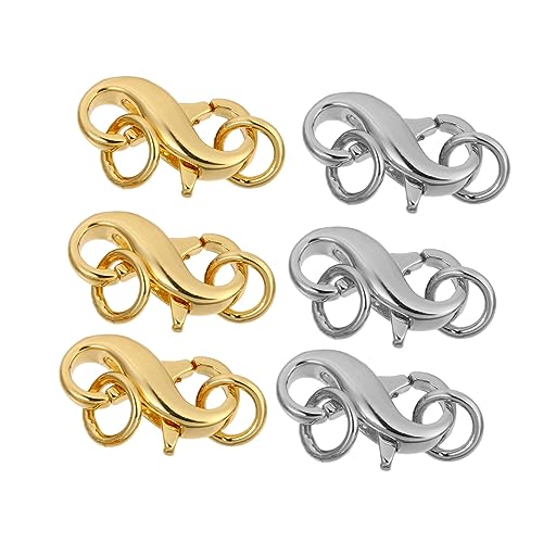 KAILIKETIY 6Stücke Dragon Claw Verschlüsse für DIY Armbänder und und Langlebige Schmuckverbindungen für Kreative Projekte KAILIKETIY 6Stücke Dragon Claw Verschlüsse für DIY Armbänder und und Langlebige Schmuckverbindungen für Kreative Projekte von KAILIKETIY