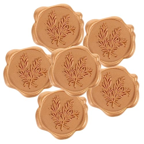KAILIKETIY 6Stücke Hochzeitsumschlagsiegel Vintage Wachs Siegel Aufkleber für Einladungen Geschenkverpackungen Karten Weich und Langlebig für Brautduschen und Partys KAILIKETIY 6Stücke Hochzeitsumschlagsiegel Vintage Wachs Siegel Aufkleber für Einladungen Geschenkverpackungen Karten Weich und Langlebig für Brautduschen und Partys von KAILIKETIY