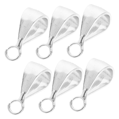 KAILIKETIY 6Stücke Teiliges Silber Anhängerverschlüsse für und Armbänder DIY Schmuckzubehör für Charmante Anhänger und Kreative Designs von KAILIKETIY
