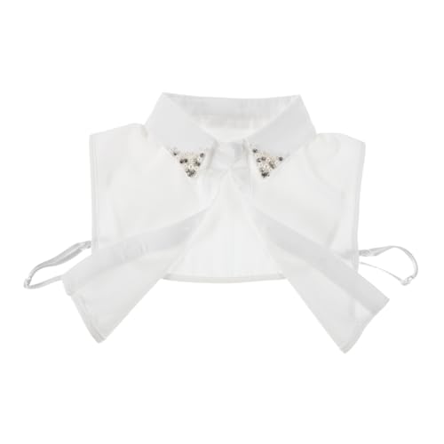 KAILIKETIY Abnehmbarer Fake Chiffon Stylischer Blusenkragen für Zusätzlichen Schutz für Outdoor Aktivitäten Pflegeleicht und Atmungsaktiv Erhältlich von KAILIKETIY