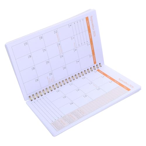 KAILIKETIY Akademischer Planer Wöchentlicher und Monatlicher Kalender Terminbuch für Studenten und Lehrer Praktischer Notizblock für Home Office Design von KAILIKETIY