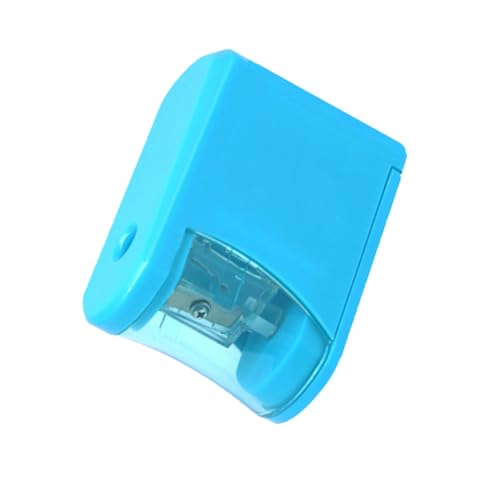 KAILIKETIY Automatischer Bleistiftspitzer für Elektrisch und Batteriefrei Ergonomisches Design für Schule und Zuhause Anspitzer Blau von KAILIKETIY