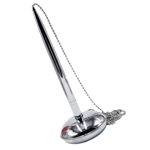 KAILIKETIY Bank Counter Stift mit Kette Dekorativer Kugelschreiber für Büro und Hotel Ergonomischer Griff Langlebige Farbbeschichtung Vielseitig Einsetzbar für Professionelle Anwendungen KAILIKETIY Bank Counter Stift mit Kette Dekorativer Kugelschreiber für Büro und Hotel Ergonomischer Griff Langlebige Farbbeschichtung Vielseitig Einsetzbar für Professionelle Anwendungen von KAILIKETIY