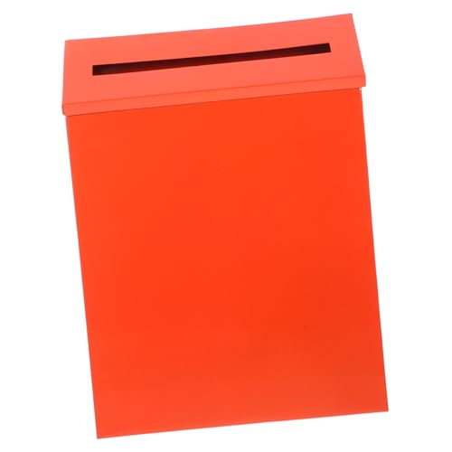 KAILIKETIY Briefkasten Orange Retro Eisen Briefkasten Home Wandbriefkasten Innenbriefkasten Eisen KAILIKETIY Briefkasten Orange Retro Eisen Briefkasten Home Wandbriefkasten Innenbriefkasten Eisen von KAILIKETIY