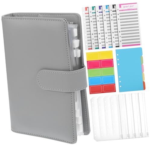 KAILIKETIY Budget Binder aus Kunstleder Portabler Budgetplaner für Effektive Finanzplanung Robuste Konstruktion Einfache Handhabung für Geldsparen und Cash Stuffing Einfache KAILIKETIY Budget Binder aus Kunstleder Portabler Budgetplaner für Effektive Finanzplanung Robuste Konstruktion Einfache Handhabung für Geldsparen und Cash Stuffing Einfache von KAILIKETIY