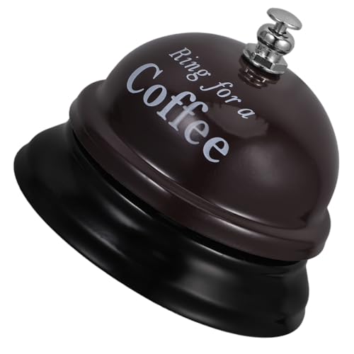 KAILIKETIY Büro Service Glocke Robuste Tischglocke mit Klingeln für Restaurant Hotel Büro Vielseitig Einsetzbar Einfache Bedienung Auffälliger KAILIKETIY Büro Service Glocke Robuste Tischglocke mit Klingeln für Restaurant Hotel Büro Vielseitig Einsetzbar Einfache Bedienung Auffälliger von KAILIKETIY