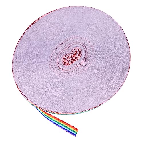 KAILIKETIY Buntes Streifenband Rolle für Hochzeitsdekoration und Bastelprojekte Polyester Gewebtes Band mit Hoher Farbbeständigkeit KAILIKETIY Buntes Streifenband Rolle für Hochzeitsdekoration und Bastelprojekte Polyester Gewebtes Band mit Hoher Farbbeständigkeit von KAILIKETIY