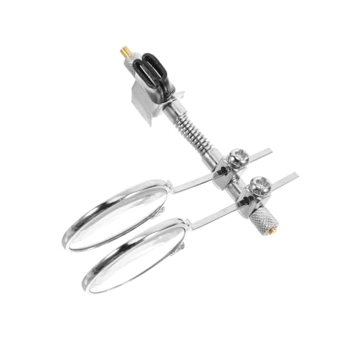 KAILIKETIY Clip Brillenlupe Vergrößerung Verstellbarer Clip für Brillenträger für Schmuckreparatur und Uhrmacherei Leicht und Tragbar Schützt Brillengläser KAILIKETIY Clip Brillenlupe Vergrößerung Verstellbarer Clip für Brillenträger für Schmuckreparatur und Uhrmacherei Leicht und Tragbar Schützt Brillengläser von KAILIKETIY