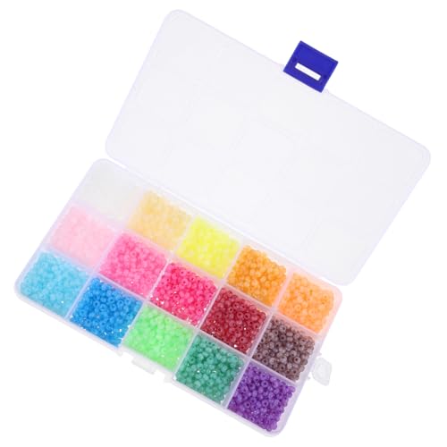 KAILIKETIY DIY Glasperlen Fächer mit Bunten Transparenten Perlen für Armbänder und Halsketten für Schmuckherstellung Hautfreundlich und Langlebig KAILIKETIY DIY Glasperlen Fächer mit Bunten Transparenten Perlen für Armbänder und Halsketten für Schmuckherstellung Hautfreundlich und Langlebig von KAILIKETIY
