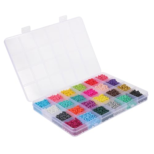 KAILIKETIY DIY Glasperlen Farben Runde Perlen für Armbänder und Schmuckherstellung Vielseitig Einsetzbar für Bastelprojekte und Dekorationen KAILIKETIY DIY Glasperlen Farben Runde Perlen für Armbänder und Schmuckherstellung Vielseitig Einsetzbar für Bastelprojekte und Dekorationen von KAILIKETIY