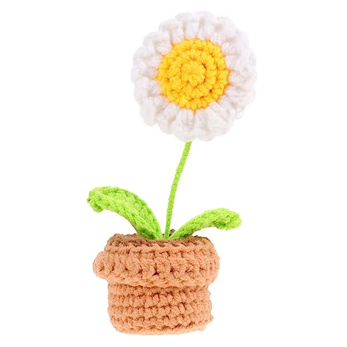 KAILIKETIY DIY Häkelblume Miniaturpflanze Künstliche Tischdeko für Ihr Zuhause Heimdekoration Lebensechte Häkelblumen für Bastelliebhaber und Anfänger KAILIKETIY DIY Häkelblume Miniaturpflanze Künstliche Tischdeko für Ihr Zuhause Heimdekoration Lebensechte Häkelblumen für Bastelliebhaber und Anfänger von KAILIKETIY