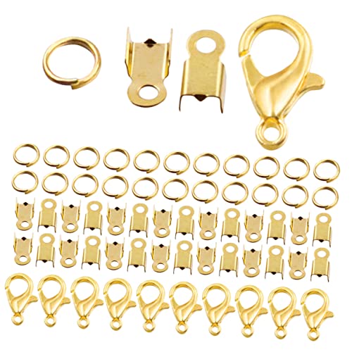 KAILIKETIY DIY Schmuckzubehör Set Elektrischer Beschichtung Verschlüsse für Armbänder und Karabinerhaken und Sprungringen für Schmuckherstellung und Reparatur KAILIKETIY DIY Schmuckzubehör Set Elektrischer Beschichtung Verschlüsse für Armbänder und Karabinerhaken und Sprungringen für Schmuckherstellung und Reparatur von KAILIKETIY