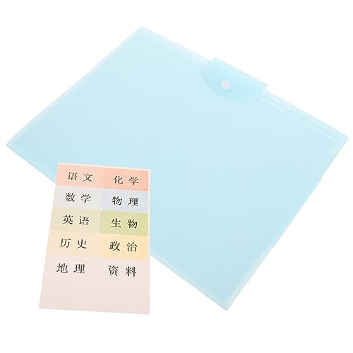KAILIKETIY Dokumenten Organizer Tragbarer Aufbewahrungsordner für Quittungen Belege und Rechnungen Transparentes Verstärktes Design Hellblau für Büro und Zuhause KAILIKETIY Dokumenten Organizer Tragbarer Aufbewahrungsordner für Quittungen Belege und Rechnungen Transparentes Verstärktes Design Hellblau für Büro und Zuhause von KAILIKETIY