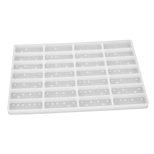 KAILIKETIY Domino Silikonform für DIY Handwerksprojekte Epoxidharz Gießform für Bastelarbeiten für Designs und Einzigartige Kunstwerke KAILIKETIY Domino Silikonform für DIY Handwerksprojekte Epoxidharz Gießform für Bastelarbeiten für Designs und Einzigartige Kunstwerke von KAILIKETIY