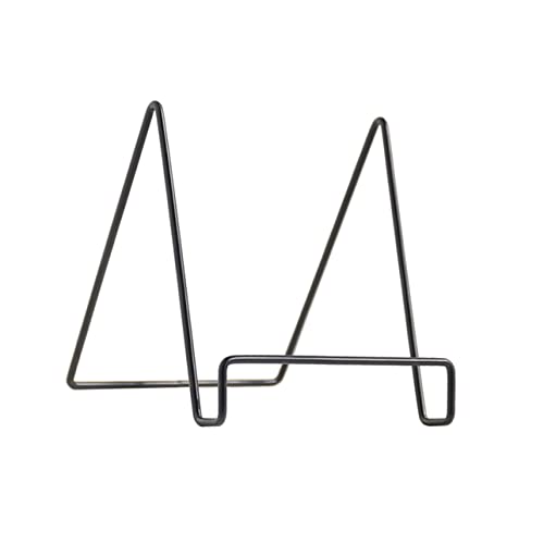 KAILIKETIY Geometrischer Metallständer für Zeitschriften und Bücher Multifunktionaler Desktop Organizer Groß Schwarz für Zuhause Büro und Veranstaltungen KAILIKETIY Geometrischer Metallständer für Zeitschriften und Bücher Multifunktionaler Desktop Organizer Groß Schwarz für Zuhause Büro und Veranstaltungen von KAILIKETIY