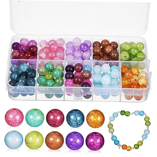 KAILIKETIY Glasperlen mit Bastelperlen für Schmuckherstellung Schnüren für Armbänder DIY KAILIKETIY Glasperlen mit Bastelperlen für Schmuckherstellung Schnüren für Armbänder DIY von KAILIKETIY