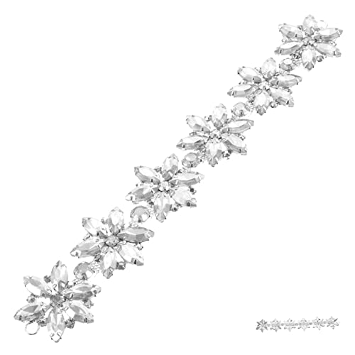 KAILIKETIY Glass Rhinestone Chain Applique Funkelnde Braut und Hochzeitsdekoration für Kleider Schuhe und Accessoires für Besondere Anlässe und Gestaltung von KAILIKETIY