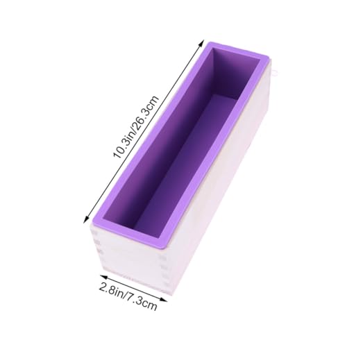 KAILIKETIY Handgemachte Seifenformen Holzbox Lila Quadratisch Oval Rechteckig Langlebig Geruchsneutral Einfach zu Reinigen für DIY Seifenherstellung KAILIKETIY Handgemachte Seifenformen Holzbox Lila Quadratisch Oval Rechteckig Langlebig Geruchsneutral Einfach zu Reinigen für DIY Seifenherstellung von KAILIKETIY