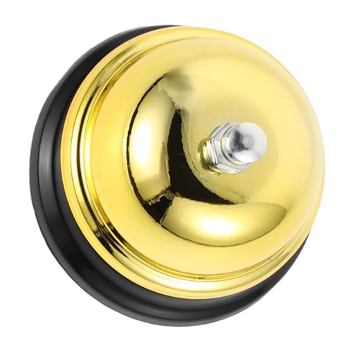 KAILIKETIY Handglocke für Klassenzimmer und Service Goldene Tischglocke für Interaktive Spiele Training und Aufmerksamkeit für Schule und Zuhause KAILIKETIY Handglocke für Klassenzimmer und Service Goldene Tischglocke für Interaktive Spiele Training und Aufmerksamkeit für Schule und Zuhause von KAILIKETIY