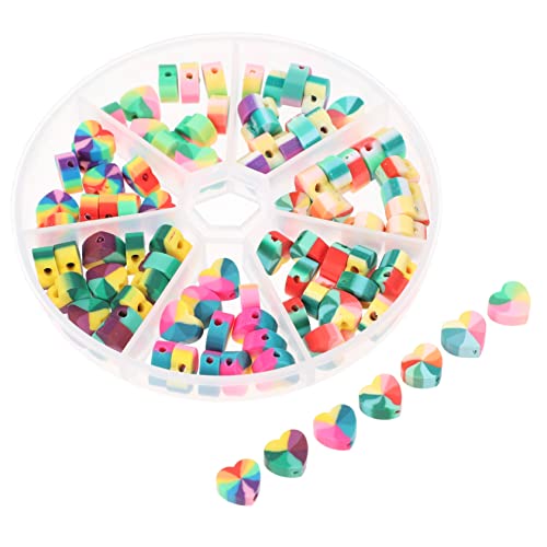 KAILIKETIY Herzförmige Spacer Perlen Für DIY Schmuckherstellung Sicherem Polymer Für Armbänder Halsketten Und Ohrringe Bunten Farben Einfach Zu Verwenden KAILIKETIY Herzförmige Spacer Perlen Für DIY Schmuckherstellung Sicherem Polymer Für Armbänder Halsketten Und Ohrringe Bunten Farben Einfach Zu Verwenden von KAILIKETIY
