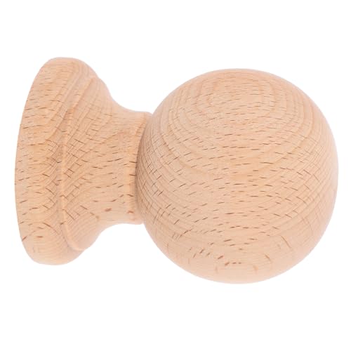 KAILIKETIY Holzkugel Finials aus Massivem Holz Unvollendete Diy Bastel Finials für Betten und Treppen Dekorative Holzsäulen für Verschiedene Einrichtungsstile KAILIKETIY Holzkugel Finials aus Massivem Holz Unvollendete Diy Bastel Finials für Betten und Treppen Dekorative Holzsäulen für Verschiedene Einrichtungsstile von KAILIKETIY