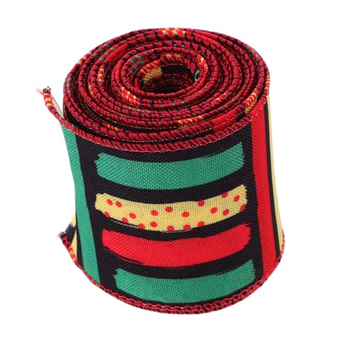 KAILIKETIY Juneteenth Dekorationsband Breites Stoffband für Bastelprojekte Partydekoration Vielseitige Farben für Kreative Anwendungen KAILIKETIY Juneteenth Dekorationsband Breites Stoffband für Bastelprojekte Partydekoration Vielseitige Farben für Kreative Anwendungen von KAILIKETIY