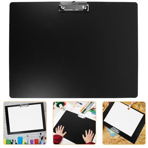 KAILIKETIY Klemmbrett Metallclip Schwarzes Schreibbrett für Zuhause Schule und Büro Vielseitig Einsetzbar und Einfach zu Bedienen für Altersgruppen KAILIKETIY Klemmbrett Metallclip Schwarzes Schreibbrett für Zuhause Schule und Büro Vielseitig Einsetzbar und Einfach zu Bedienen für Altersgruppen von KAILIKETIY