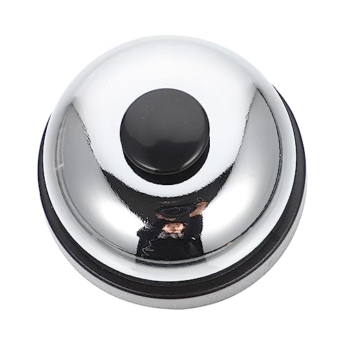 KAILIKETIY Klingeln Sie das Glockenspielzeug laut ältere Menschen Abendessenglocke klimpern Handrufglocke Ring Glocken rufen Klingeln für Service Dienstglocken Chrom Black KAILIKETIY Klingeln Sie das Glockenspielzeug laut ältere Menschen Abendessenglocke klimpern Handrufglocke Ring Glocken rufen Klingeln für Service Dienstglocken Chrom Black von KAILIKETIY