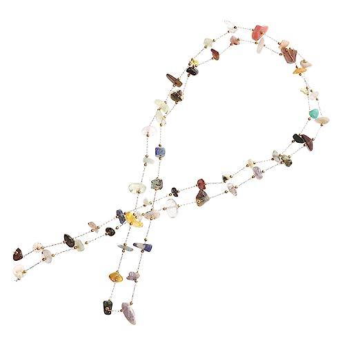 KAILIKETIY Kristallperlen Strang für DIY Schmuck Natürliche Steinperlen Langlebig und Vielseitig Einsetzbar für Ohrringe und Mehr Geeignet für Kreative Bastelprojekte von KAILIKETIY