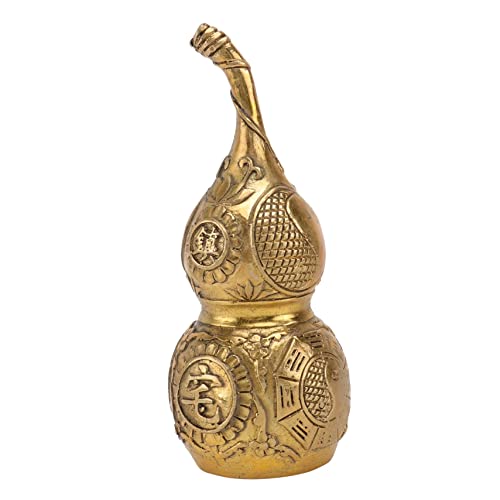 KAILIKETIY Kürbisförmiges Ornament aus Reinem Kupfer Handgefertigtes Tischdekor für Zuhause Glücksbringer Kompakte Größe Langlebiges Design von KAILIKETIY