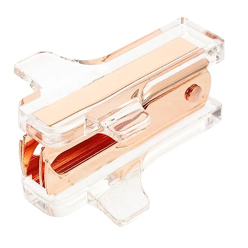 KAILIKETIY Mini Heftklammerentferner Ergonomisches Design Tragbares Handwerkzeug für Büro Schule und Zuhause Einfaches Entfernen von Klammern ohne Papierbeschädigung Roségold von KAILIKETIY