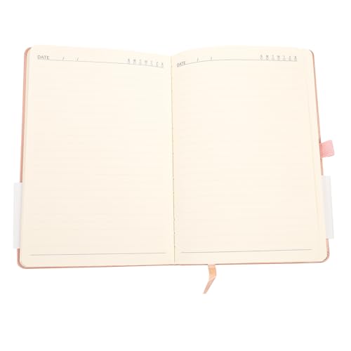 KAILIKETIY Multi Funktion Notizbuch Roségold Tragbares Schreibjournal für Schule und Reisen für Notizen Tagebuch und Konferenzen von KAILIKETIY