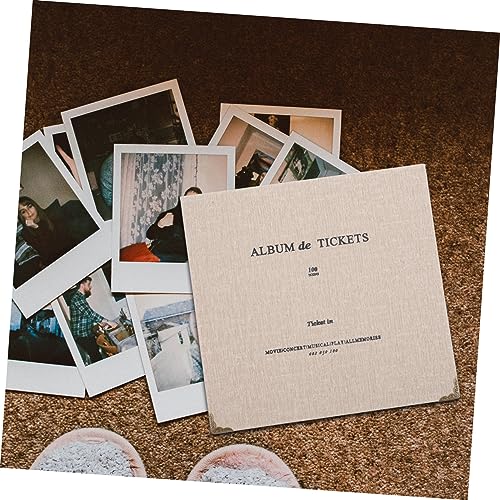 KAILIKETIY Multifunktionales Ticket Sammelalbum für Konzertkarten Flugtickets und Belege Stilvolles Aufbewahrungsbuch zum Organisieren und Schützen Ihrer Erinnerungen KAILIKETIY Multifunktionales Ticket Sammelalbum für Konzertkarten Flugtickets und Belege Stilvolles Aufbewahrungsbuch zum Organisieren und Schützen Ihrer Erinnerungen von KAILIKETIY