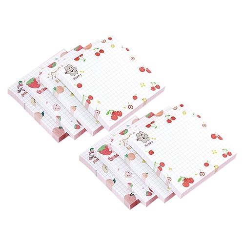 KAILIKETIY Notizblöcke mit Blumenmuster Praktische Memo Pads für Schule und Büro Designs Erinnerungen und To Do Listen von KAILIKETIY