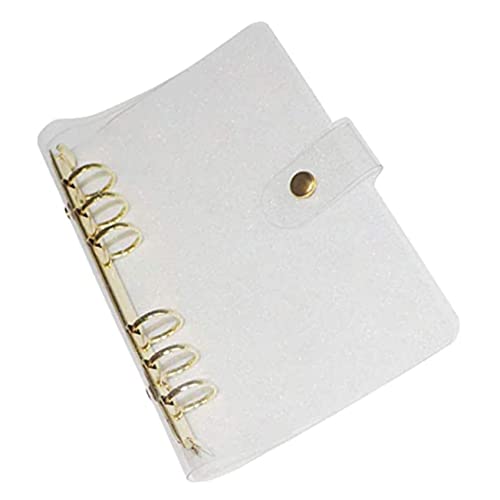 KAILIKETIY PVC Ringbuch mit Klarer Abdeckung Nachfüllbarer Binder für Notizen Reisen und Robuste Wasserdichte Hülle für Loose Dokumente und Journale Transparentes von KAILIKETIY
