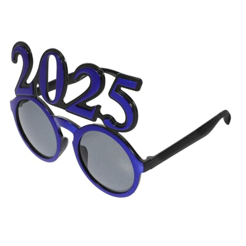 KAILIKETIY Partybrille Rundes Rahmen Lustige Tanzbrille aus Robustem Pc-material Silvester Fotorequisite für Erwachsene und Themenfeier KAILIKETIY Partybrille Rundes Rahmen Lustige Tanzbrille aus Robustem Pc-material Silvester Fotorequisite für Erwachsene und Themenfeier von KAILIKETIY