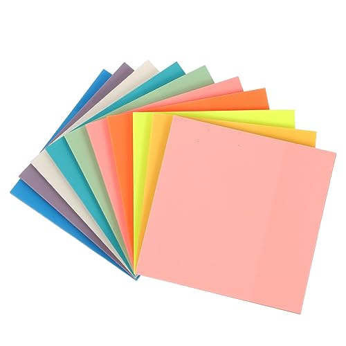 KAILIKETIY Praktische Memo Pads für Büro Schule und Zuhause Selbstklebend Wasserfest Vielseitig Einsetzbar Verschiedenen Farben Erhältlich von KAILIKETIY