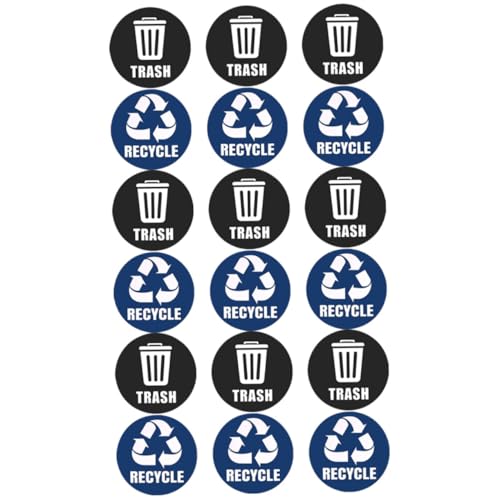 KAILIKETIY Recycling aufkleber Selbstklebend PVC Mülleimeretiketten für Abfalltrennung Zuhause und Außenbereich Mülleimer Nummern Aufkleber Leicht zu Entfernen KAILIKETIY Recycling aufkleber Selbstklebend PVC Mülleimeretiketten für Abfalltrennung Zuhause und Außenbereich Mülleimer Nummern Aufkleber Leicht zu Entfernen von KAILIKETIY