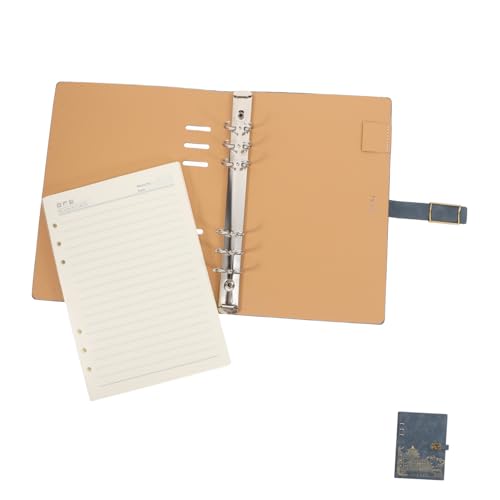 KAILIKETIY Reisejournal Notizbuch mit PU Leder Hülle Design Leicht Transportabel Notizbuch für Reisen und Büro Einfach zu Organisieren Hochwertige Papierqualität von KAILIKETIY