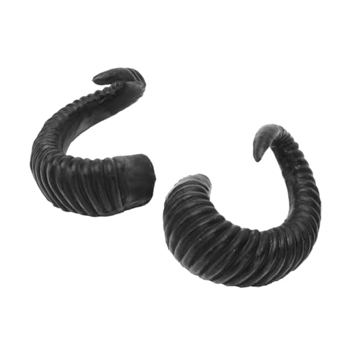 KAILIKETIY Schafhorn Stirnband Hörner Stirnband Hüte Halloween Dekoration Halloween Kopfschmuck Party Kinderkostüm KAILIKETIY Schafhorn Stirnband Hörner Stirnband Hüte Halloween Dekoration Halloween Kopfschmuck Party Kinderkostüm von KAILIKETIY