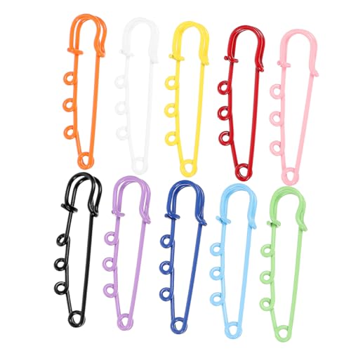 KAILIKETIY Sicherheitsnadeln mit Löchern für DIY Schmuck Metallbrosche Vielseitig Einsetzbar für Kleidung und Handwerk für Hüte Schals Pullover und Mehr KAILIKETIY Sicherheitsnadeln mit Löchern für DIY Schmuck Metallbrosche Vielseitig Einsetzbar für Kleidung und Handwerk für Hüte Schals Pullover und Mehr von KAILIKETIY