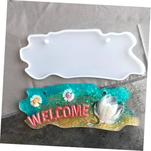 KAILIKETIY Silikonform Türschild DIY Gießform für Anhänger und Türdeko Hitzebeständig Sicher Vielseitig für Schmuck Ornamente und Autodekoration Kreative Bastelhilfe für Individuelle KAILIKETIY Silikonform Türschild DIY Gießform für Anhänger und Türdeko Hitzebeständig Sicher Vielseitig für Schmuck Ornamente und Autodekoration Kreative Bastelhilfe für Individuelle von KAILIKETIY