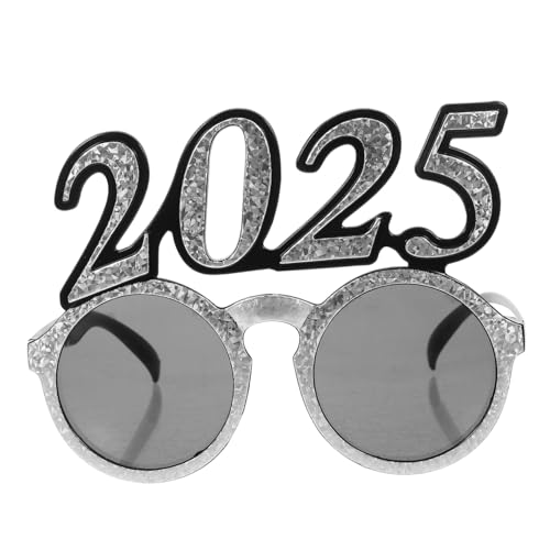 KAILIKETIY Silvester Partybrille Lustige Zahlenbrille Neujahrs-photo-prop Leicht Tragbar Kompakt Für Jugendliche Feier Zubehör KAILIKETIY Silvester Partybrille Lustige Zahlenbrille Neujahrs-photo-prop Leicht Tragbar Kompakt Für Jugendliche Feier Zubehör von KAILIKETIY