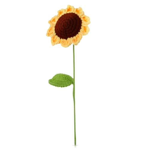 KAILIKETIY Sonnenblume Künstliche Blume Blumengarten Heimdekorationen Blumen Dekoration Gefälschte Sonnenblumen Essen Simulierte Sonnenblume Ornament Häkelblumen Handgefertigte Gefälschte KAILIKETIY Sonnenblume Künstliche Blume Blumengarten Heimdekorationen Blumen Dekoration Gefälschte Sonnenblumen Essen Simulierte Sonnenblume Ornament Häkelblumen Handgefertigte Gefälschte von KAILIKETIY