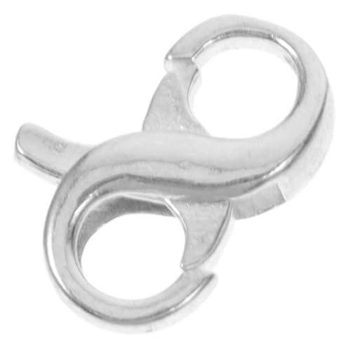 KAILIKETIY Sterlingsilber Schmuckverschluss Doppelöffnung Karabinerverschluss DIY Kettenverbinder für Armbänder und Halsketten Kleine Platiniert Handgefertigte Schmuckteile KAILIKETIY Sterlingsilber Schmuckverschluss Doppelöffnung Karabinerverschluss DIY Kettenverbinder für Armbänder und Halsketten Kleine Platiniert Handgefertigte Schmuckteile von KAILIKETIY