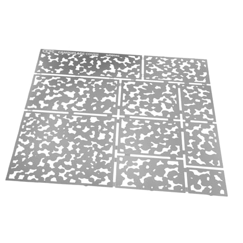 KAILIKETIY Tarnschablone für DIY Malerei Wiederverwendbare Sprühschablonen für Heimdekoration und Modellbau für Projekte und Einzigartige Kunstwerke KAILIKETIY Tarnschablone für DIY Malerei Wiederverwendbare Sprühschablonen für Heimdekoration und Modellbau für Projekte und Einzigartige Kunstwerke von KAILIKETIY