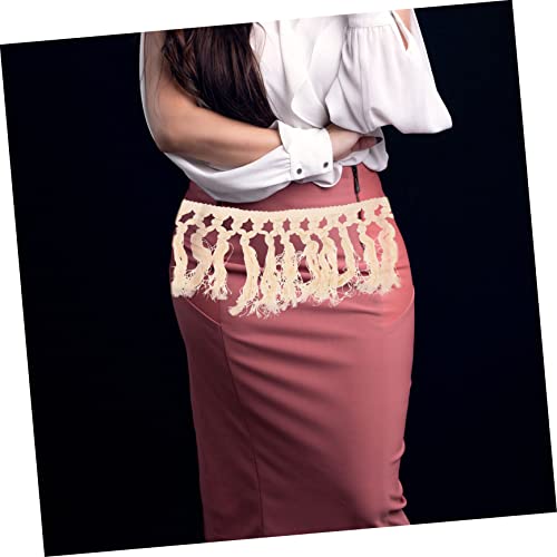 KAILIKETIY Tassel Lace Trim Spitzenborte Leichte Atmungsaktive und Verschleißfeste Fransenbordüre für Gardinen Kleidung und Heimdeko Eleganter DIY Schmuck für Vorhänge und Textilien von KAILIKETIY