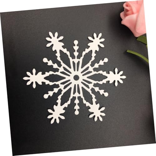 KAILIKETIY Teiliges Schneeflocken Stanzformen aus Metall Glatte Prägeschablonen zum Sicheren Schneiden für Scrapbooking Kartenherstellung DIY Bastelarbeiten zu Weihnachten von KAILIKETIY