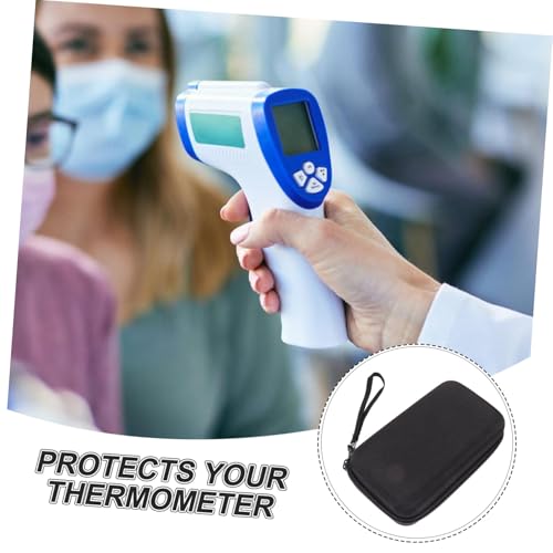 KAILIKETIY Thermometer Tasche Schutzhülle Stoßfest Aufbewahrungstasche Ohrthermometer Schutz Etui Reisetasche mit Mesh Fach Kompakt Leicht für Fieberthermometer Zubehör KAILIKETIY Thermometer Tasche Schutzhülle Stoßfest Aufbewahrungstasche Ohrthermometer Schutz Etui Reisetasche mit Mesh Fach Kompakt Leicht für Fieberthermometer Zubehör von KAILIKETIY