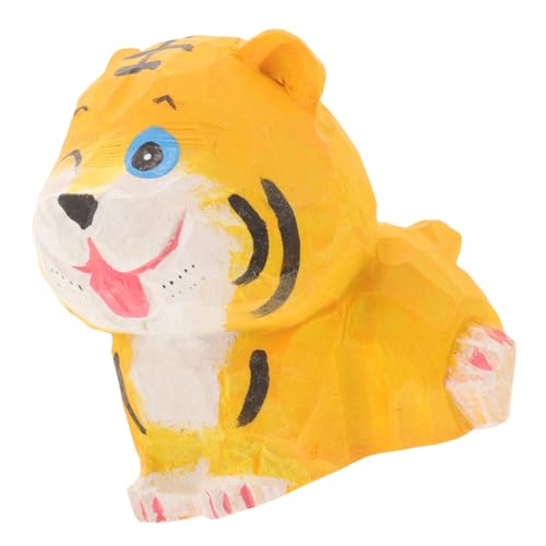KAILIKETIY Tigerhandwerk Desktop-tigerfiguren Tigerverzierung Holzhandwerk Mini-Tiger-Figur Holztiger Tigerfigur Aus Holz Gartenskulpturen Tiger Figur Tigermodell Holzfiguren Hölzern KAILIKETIY Tigerhandwerk Desktop-tigerfiguren Tigerverzierung Holzhandwerk Mini-Tiger-Figur Holztiger Tigerfigur Aus Holz Gartenskulpturen Tiger Figur Tigermodell Holzfiguren Hölzern von KAILIKETIY